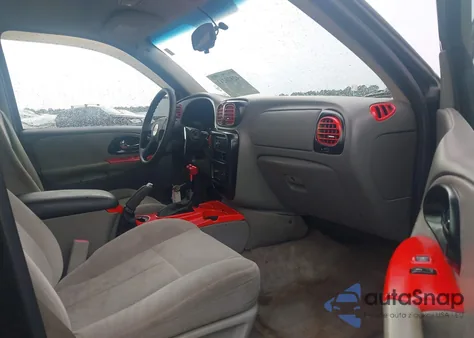 2007 Chevrolet Trailblazer Ls из США, поврежденный, VIN 1GNDS13S772231546